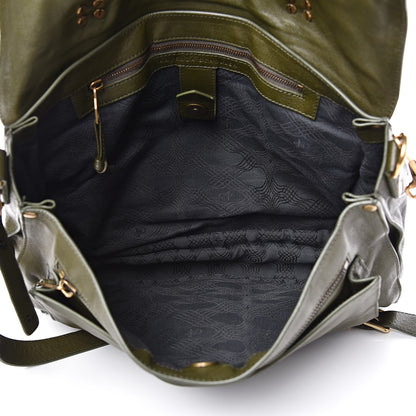 Proenza Schouler Lambskin Large PS1 Satchel Military 5 of 11