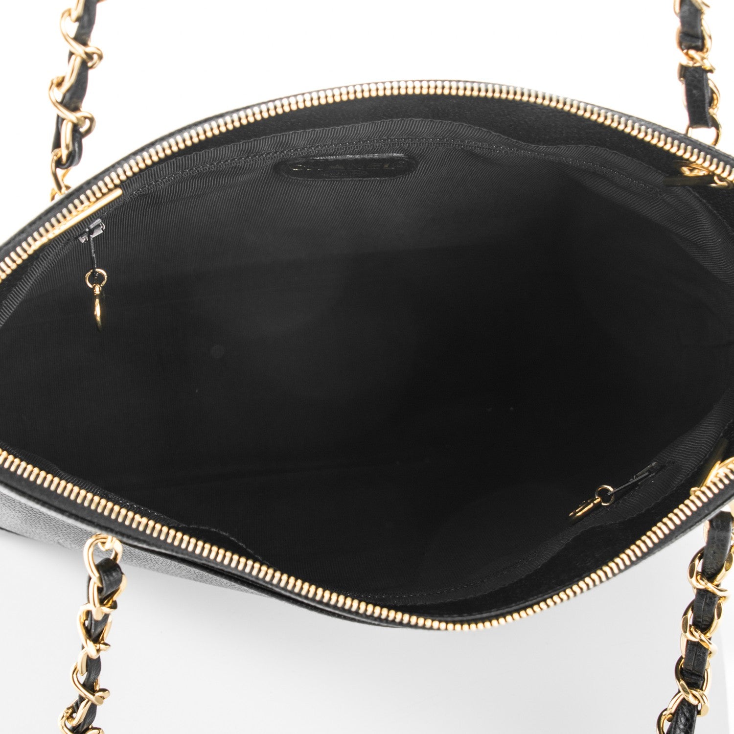 Chanel Caviar Shoulder Bag Black 5 of 7