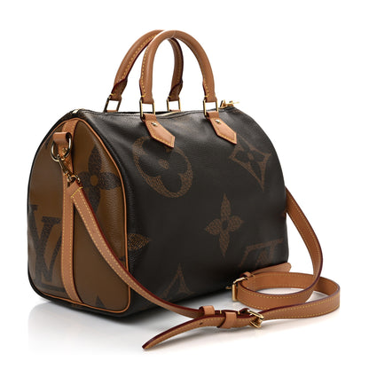 Louis Vuitton Reverse Monogram Giant Speedy Bandouliere 30 3 of 10