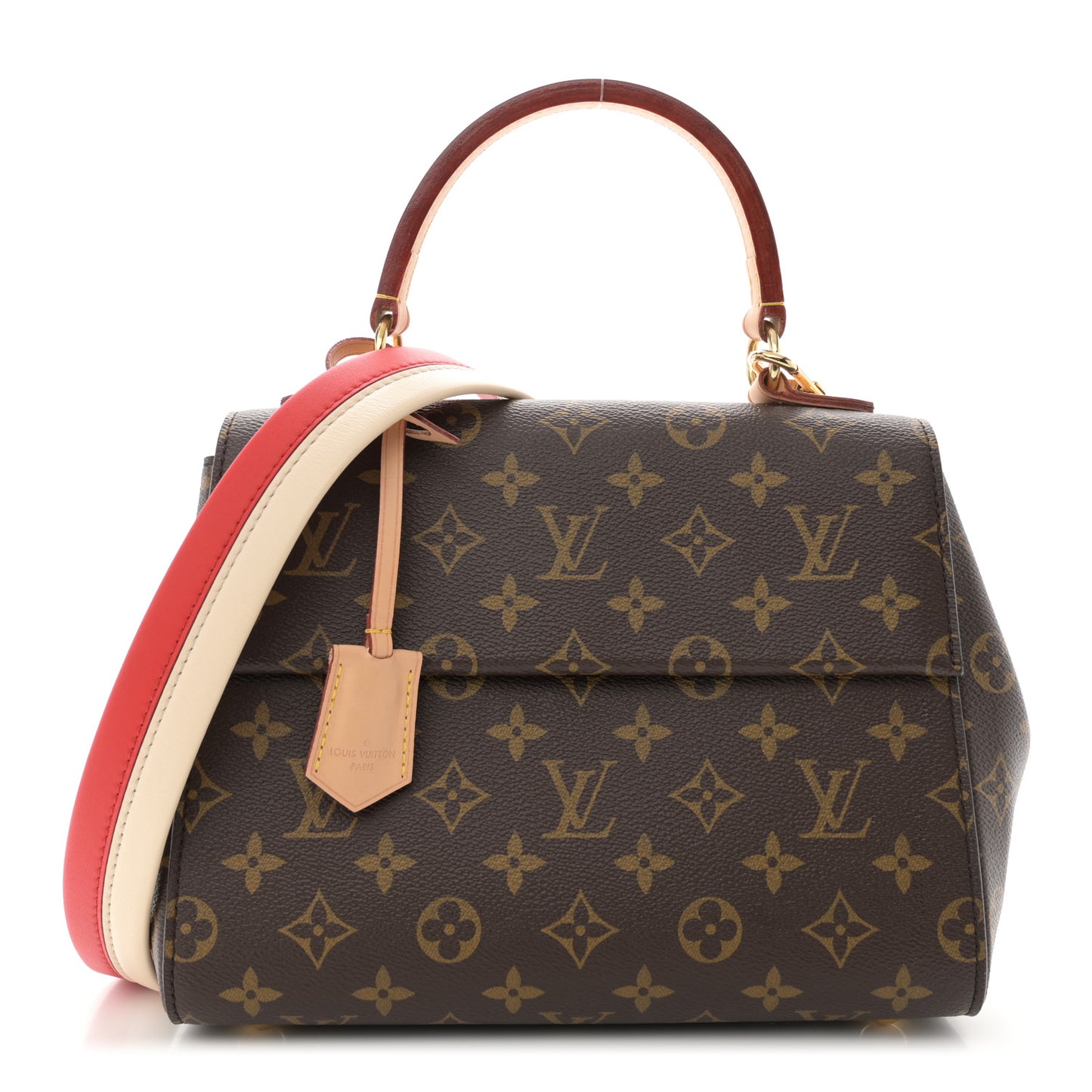 Monogram Cluny BB Coquelicot Creme