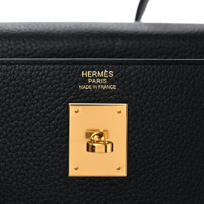 Hermes Togo Kelly Retourne 32 Black 5 of 13