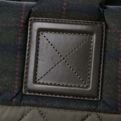 Chanel Nylon Quilted Large Coco Cocoon Tote Khaki 12 of 12