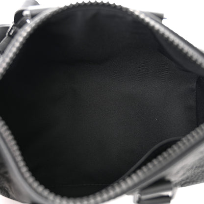 Louis Vuitton Monogram Taurillon Keepall Bandouliere 25 Black 4 of 8