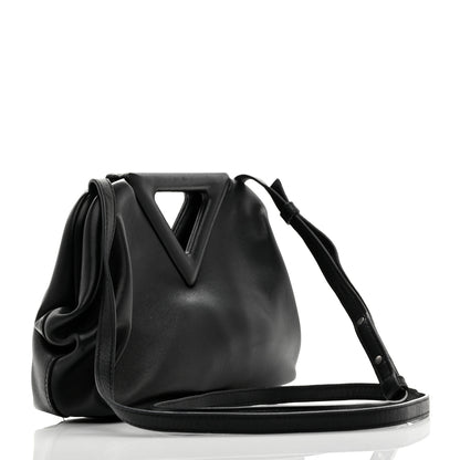 Bottega Veneta Calfskin Small The Point Triangle Bag Black 3 of 10