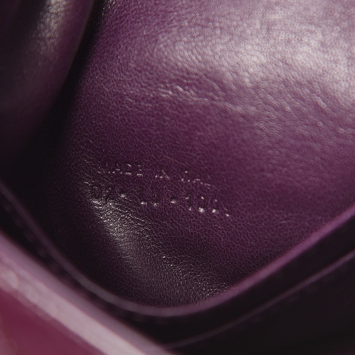Patent Cannage Mini New Lock Purple