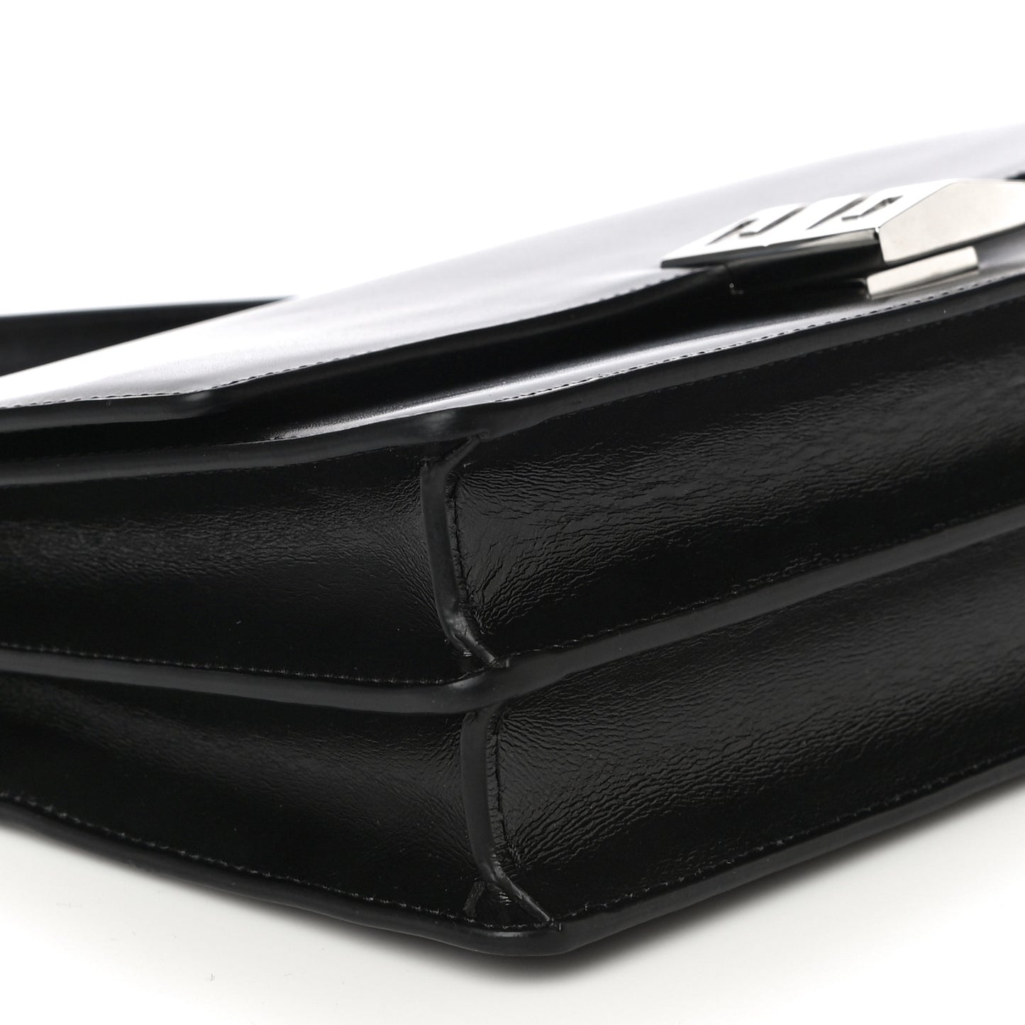 Calfskin Medium 4G Chain Shoulder Bag Black