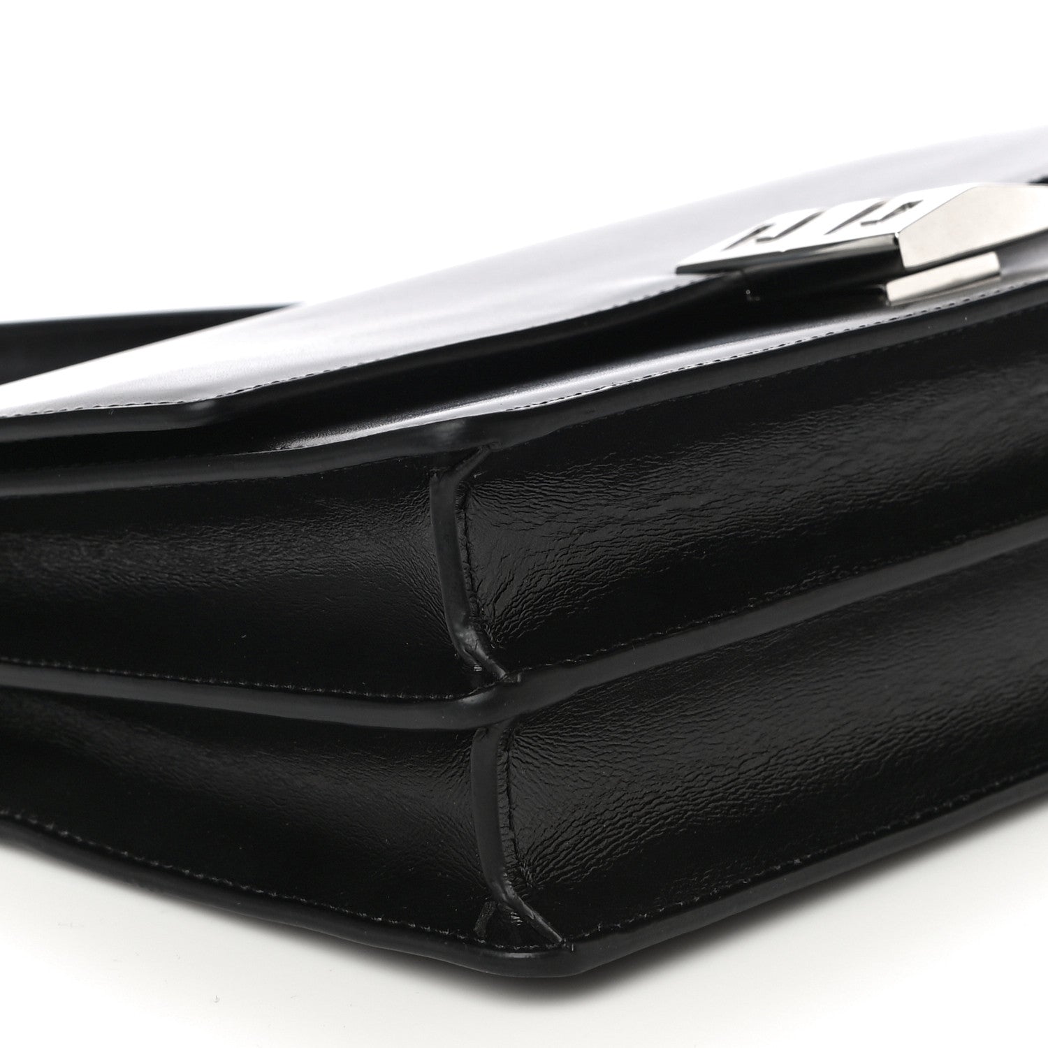 Givenchy Calfskin Medium 4G Chain Shoulder Bag Black 7 of 12