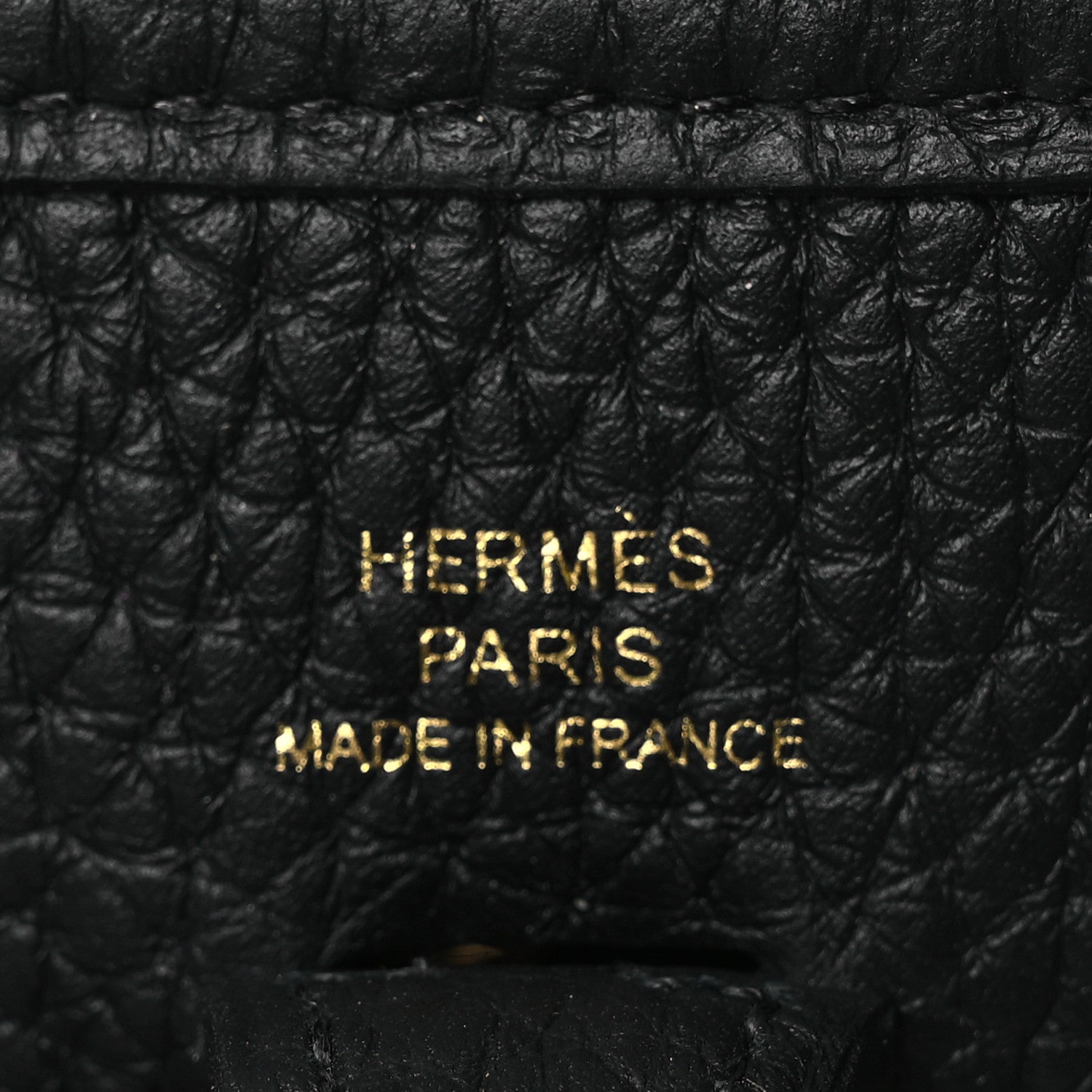 Hermes Taurillon Clemence Evelyne TPM Black 6 of 12