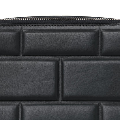 Bottega Veneta Embossed Nappa Crossbody Bag Black 7 of 12