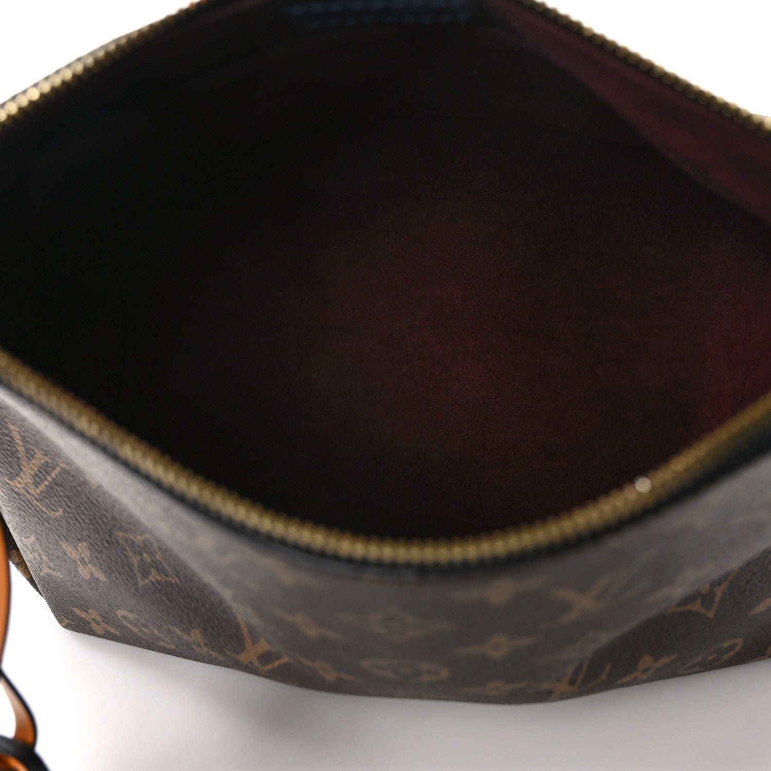 Louis Vuitton Monogram Beaubourg Hobo Mini Bordeaux Red Peach Safran Blue Jean Blue 5 of 15