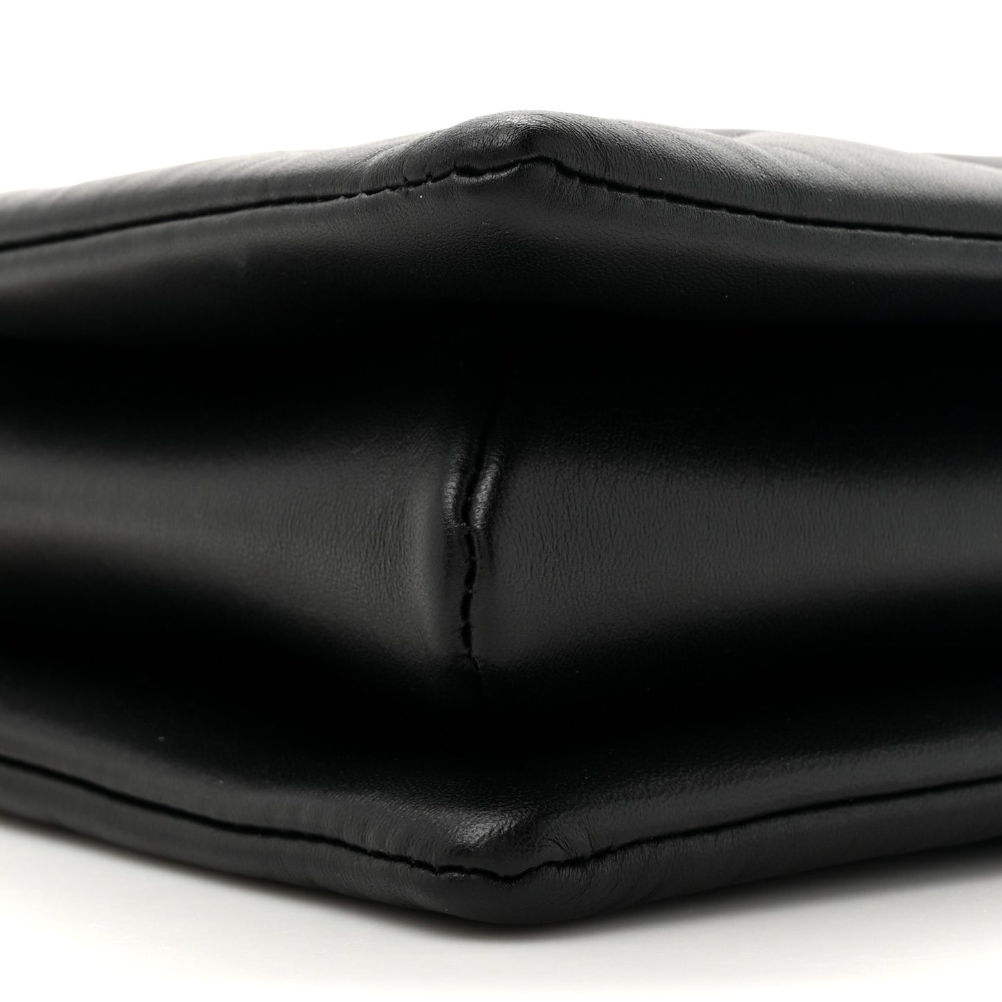 Lambskin Embossed Monogram Coussin PM Black