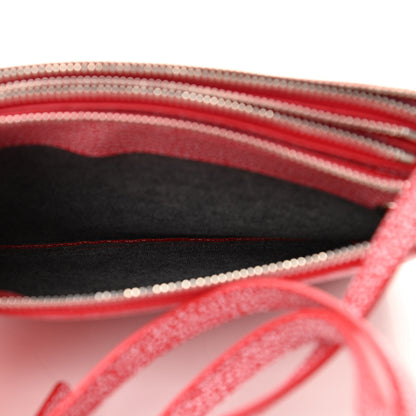 Celine Goatskin Small Trio Crossbody Bag Scarlet 6 of 10