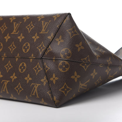 Louis Vuitton Monogram Flower Hobo Black 6 of 12