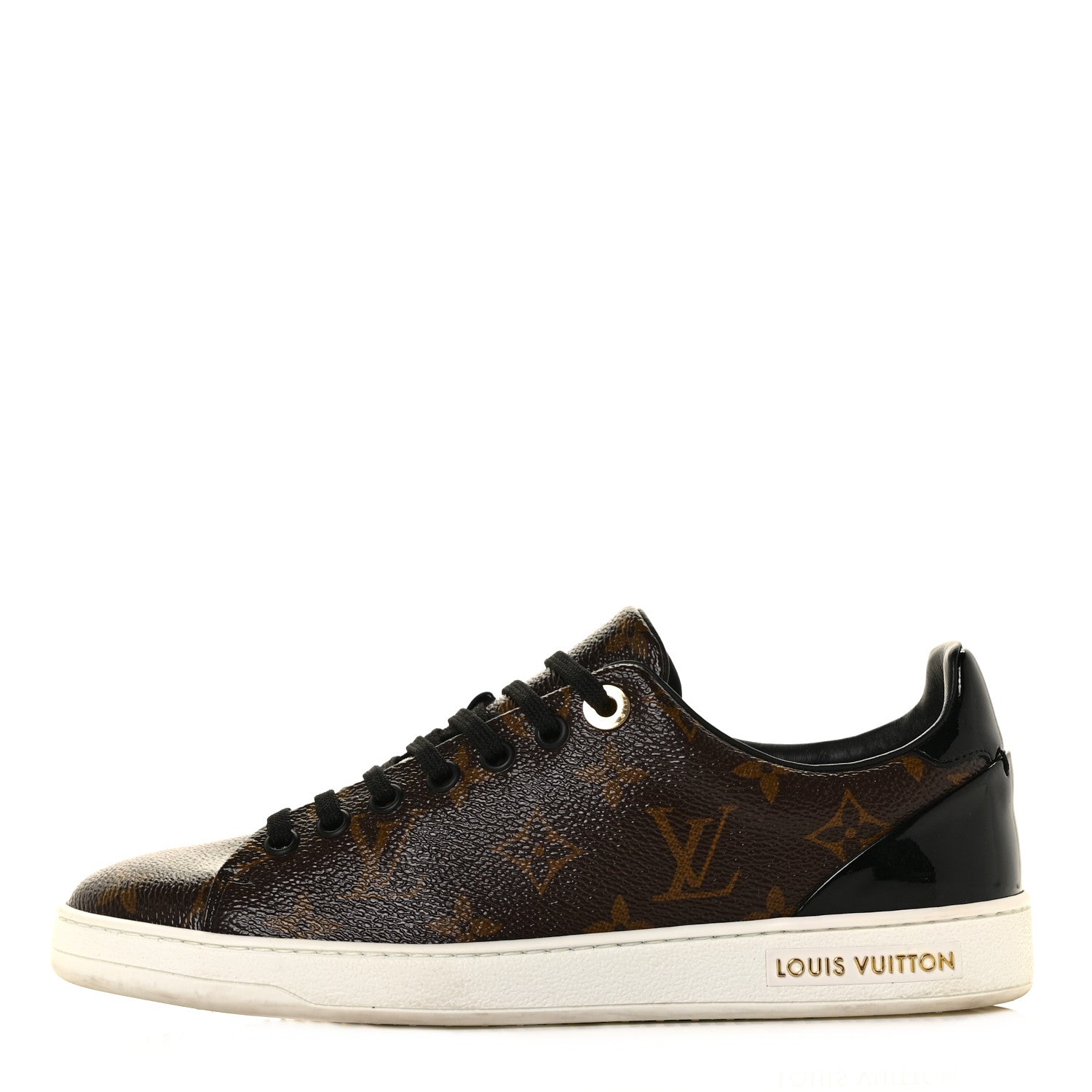 Louis Vuitton Patent Monogram Frontrow Sneakers 37.5 1 of 8