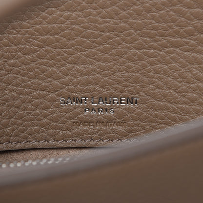 Saint Laurent Grained Calfskin Baby Sac De Jour Souple Taupe 6 of 6