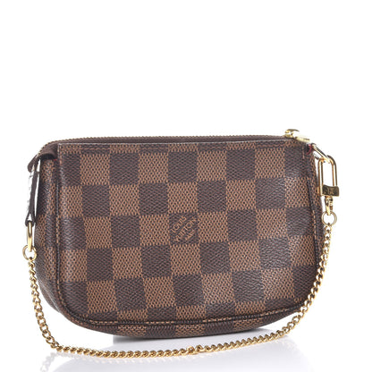 Louis Vuitton Damier Ebene Mini Pochette Accessories 3 of 7