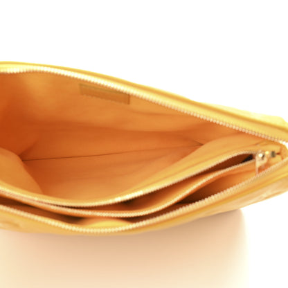 Louis Vuitton Lambskin Embossed Monogram Coussin PM Sunflower 5 of 12