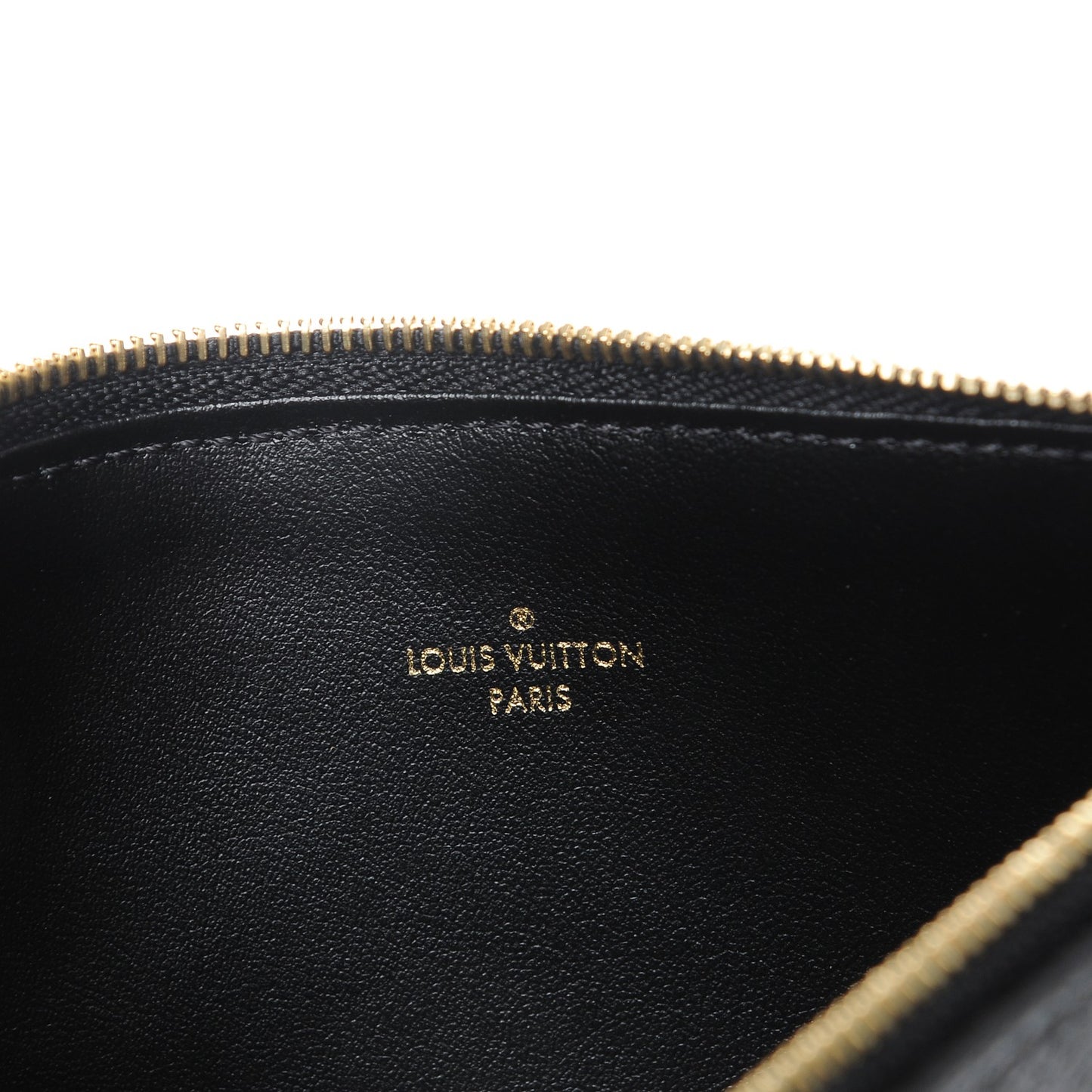 Empreinte Felicie Chain Wallet Zippered Insert Black