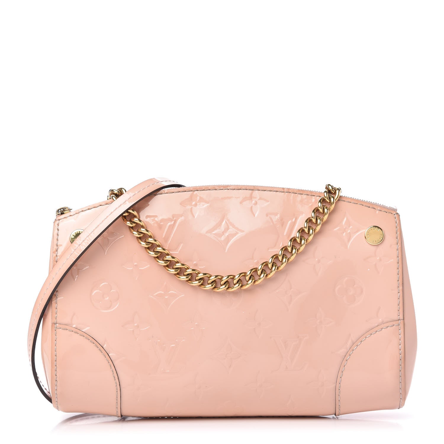 Louis Vuitton Vernis Santa Monica Clutch Rose Ballerine 1 of 9