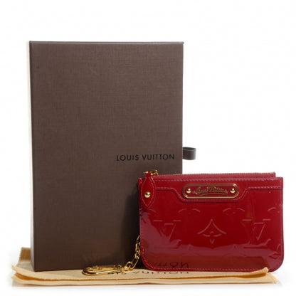 Louis Vuitton Vernis Key Pouch Pomme D'Amour 8 of 8