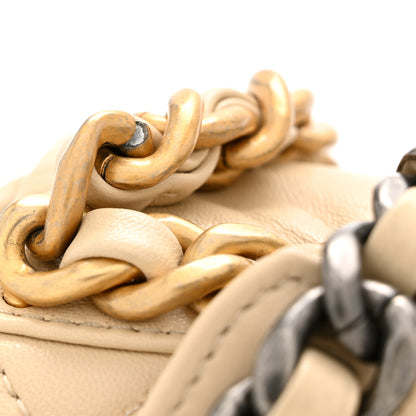 Chanel Lambskin Quilted Medium Chanel 19 Flap Beige 12 of 14