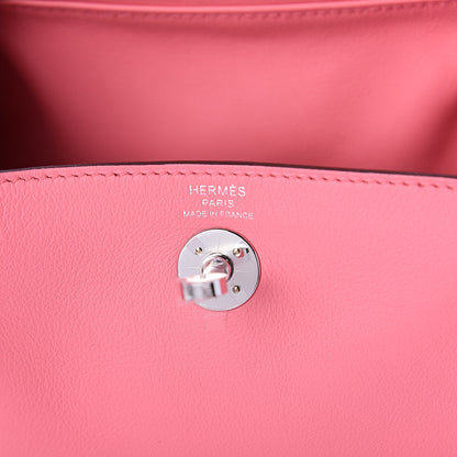 Hermes Swift Mini Lindy 20 Rose Ete 5 of 8