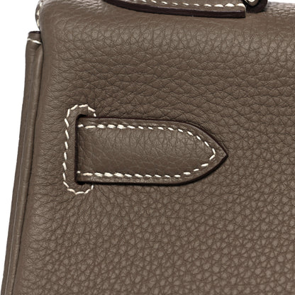 Hermes Togo Kelly Retourne 32 Etoupe 13 of 38