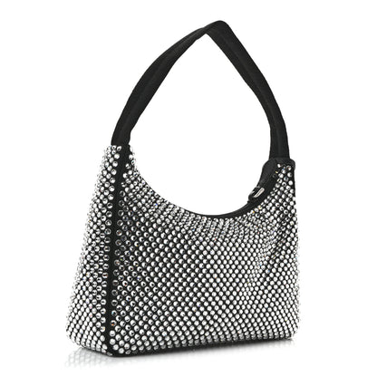 Prada Satin Crystal Mini Re-Edition 2000 Bag Cristal 3 of 12