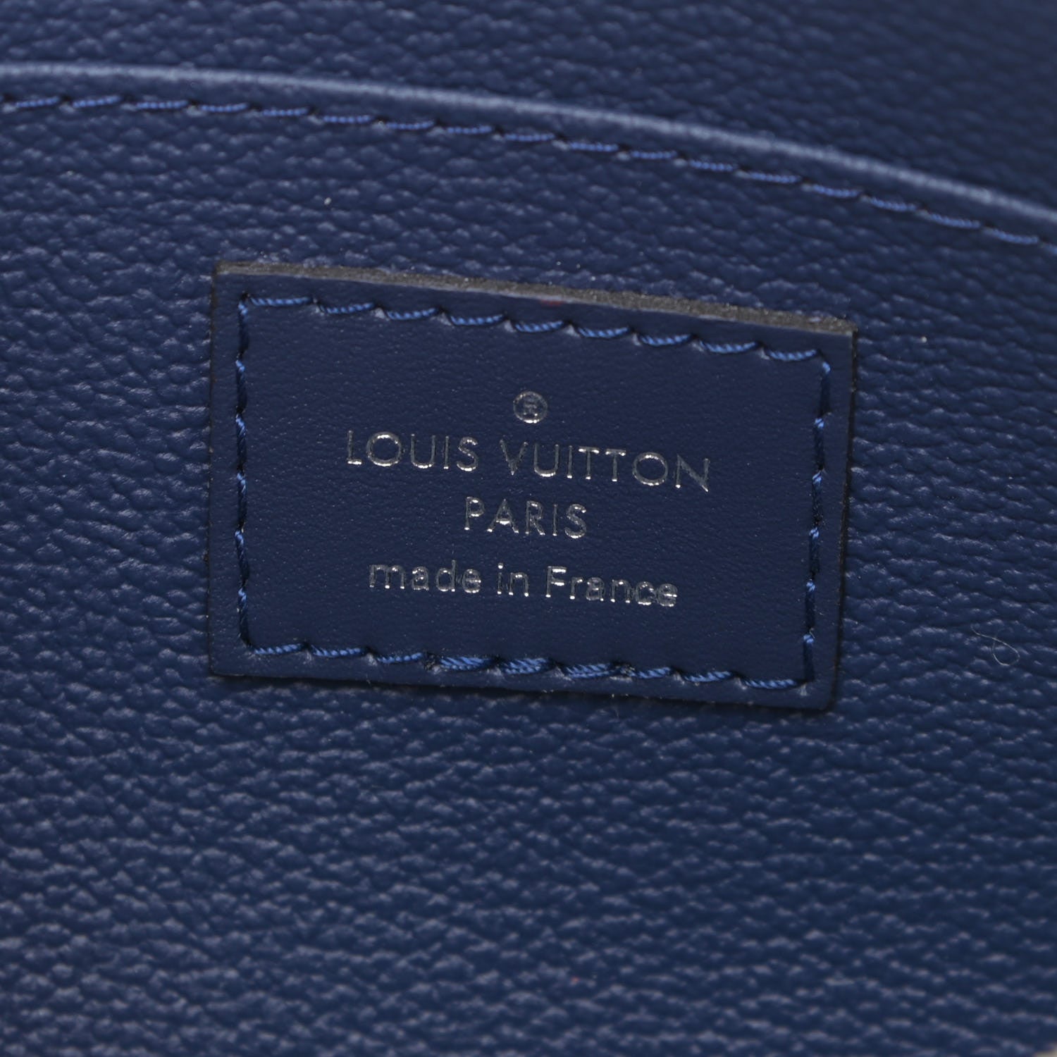 Louis Vuitton Monogram Giant Escale Cosmetic Pouch Blue 6 of 9