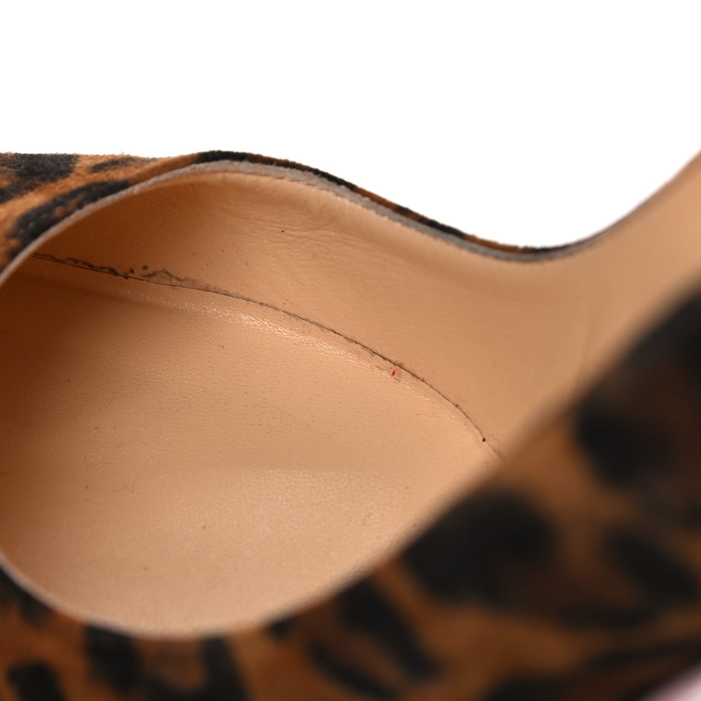 Veau Velours Pigalle Follies 100 Pumps 41 Leopard