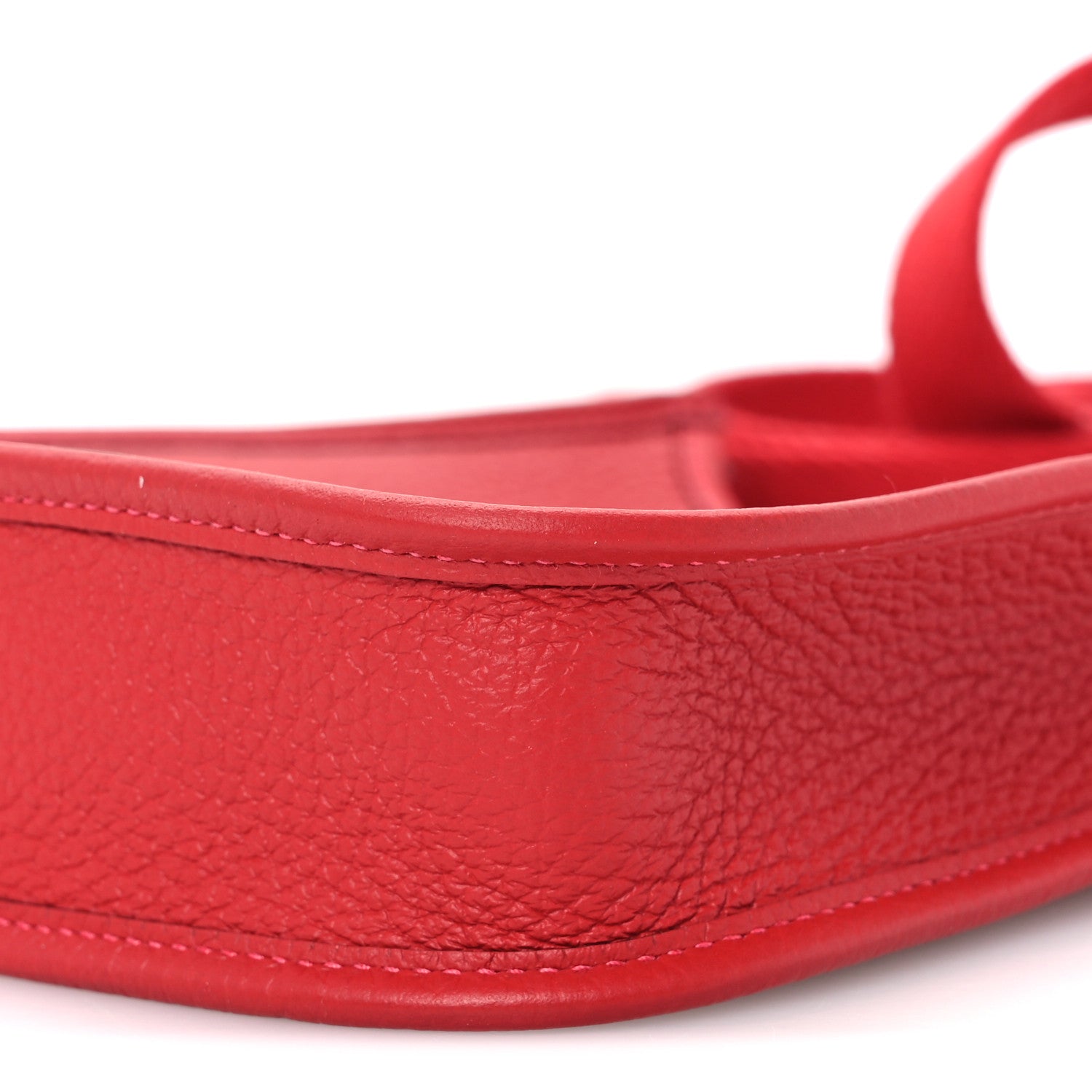 Hermes Taurillon Clemence Evelyne TPM Rouge Casaque 11 of 11