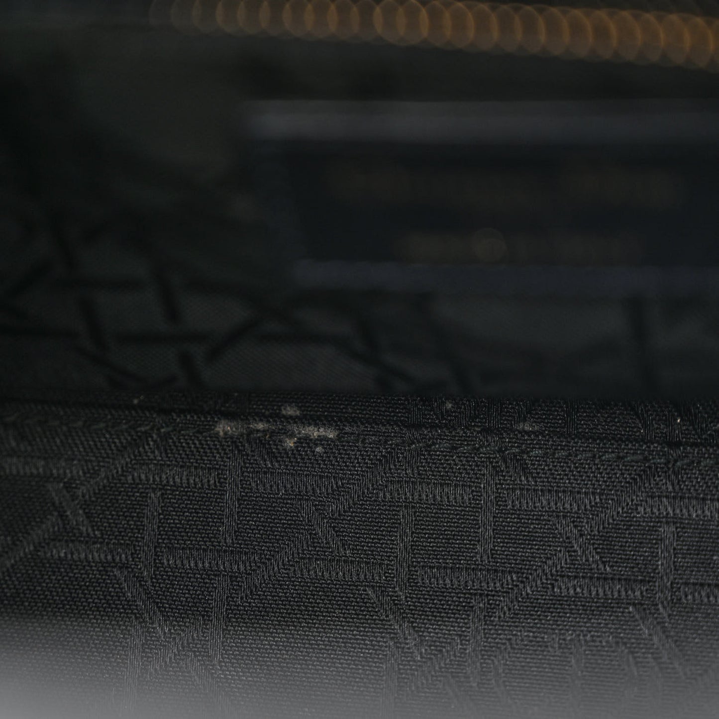 Lambskin Cannage Small Lucky Badges My Lady Dior Black