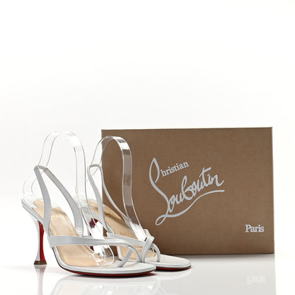 Christian Louboutin Kid Taralita 85 Thong Sandals 40.5 White 14 of 14