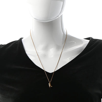 Louis Vuitton LV And Me Letter L Necklace Gold 2 of 6