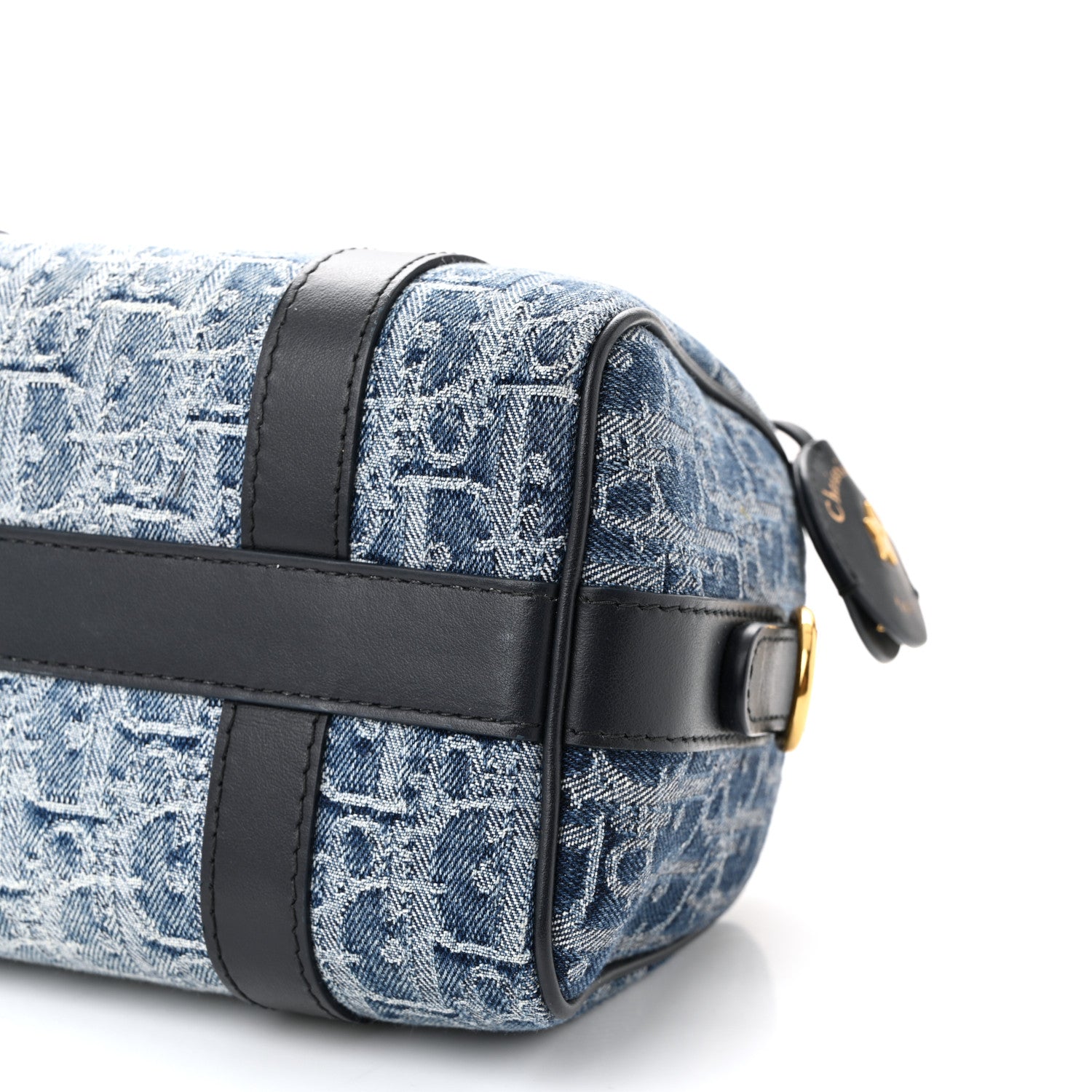 Christian Dior Denim Oblique Groove 20 Bag Blue 1814292 – FASHIONPHILE
