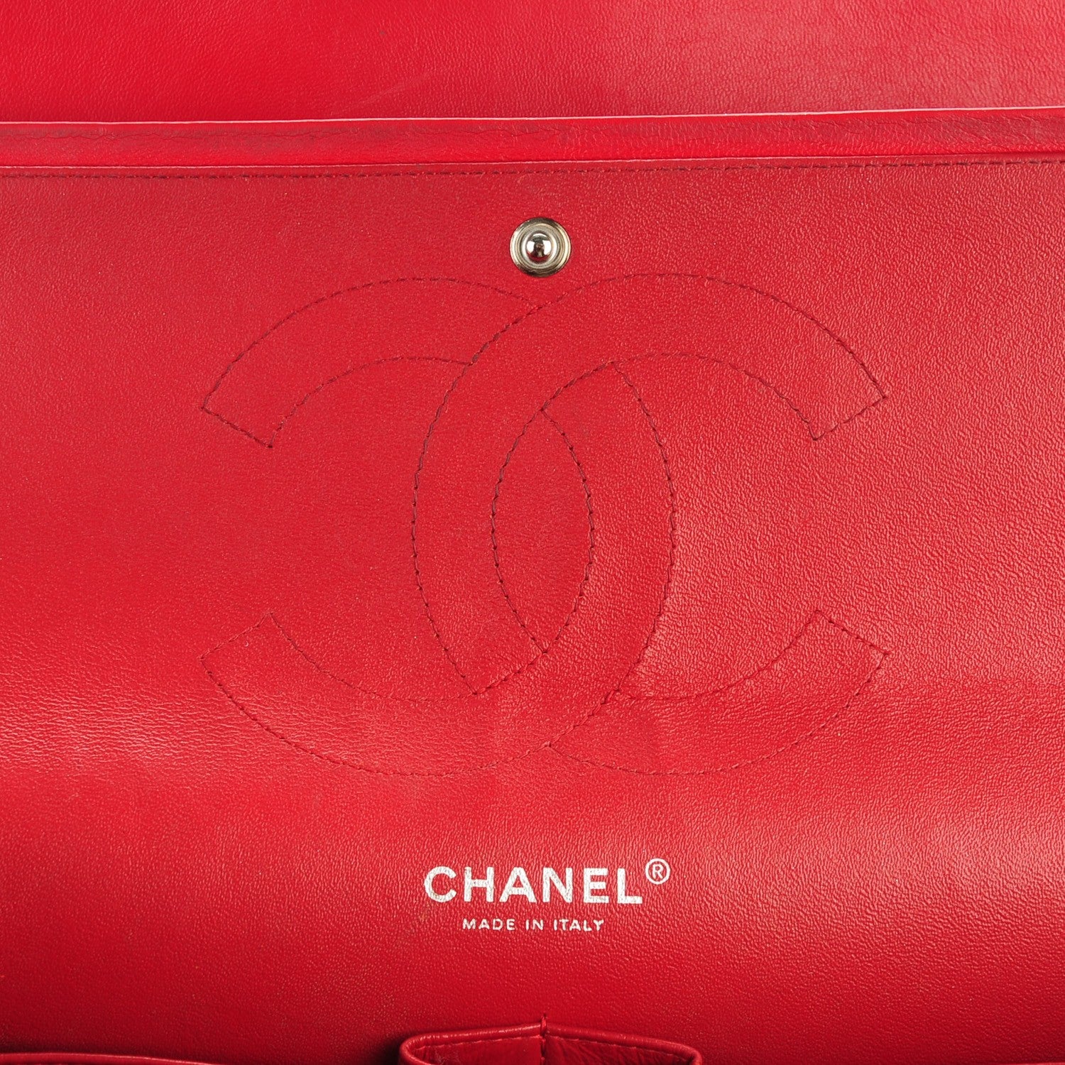 Chanel Patent Quilted Jumbo Double Flap Dark Red 6 of 10