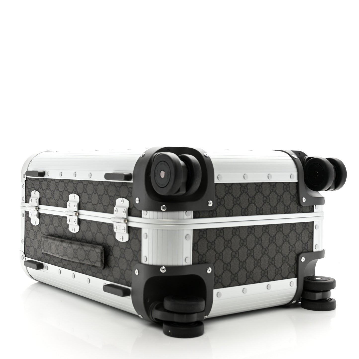 GG Supreme Monogram Porter Cabin Trolley Black