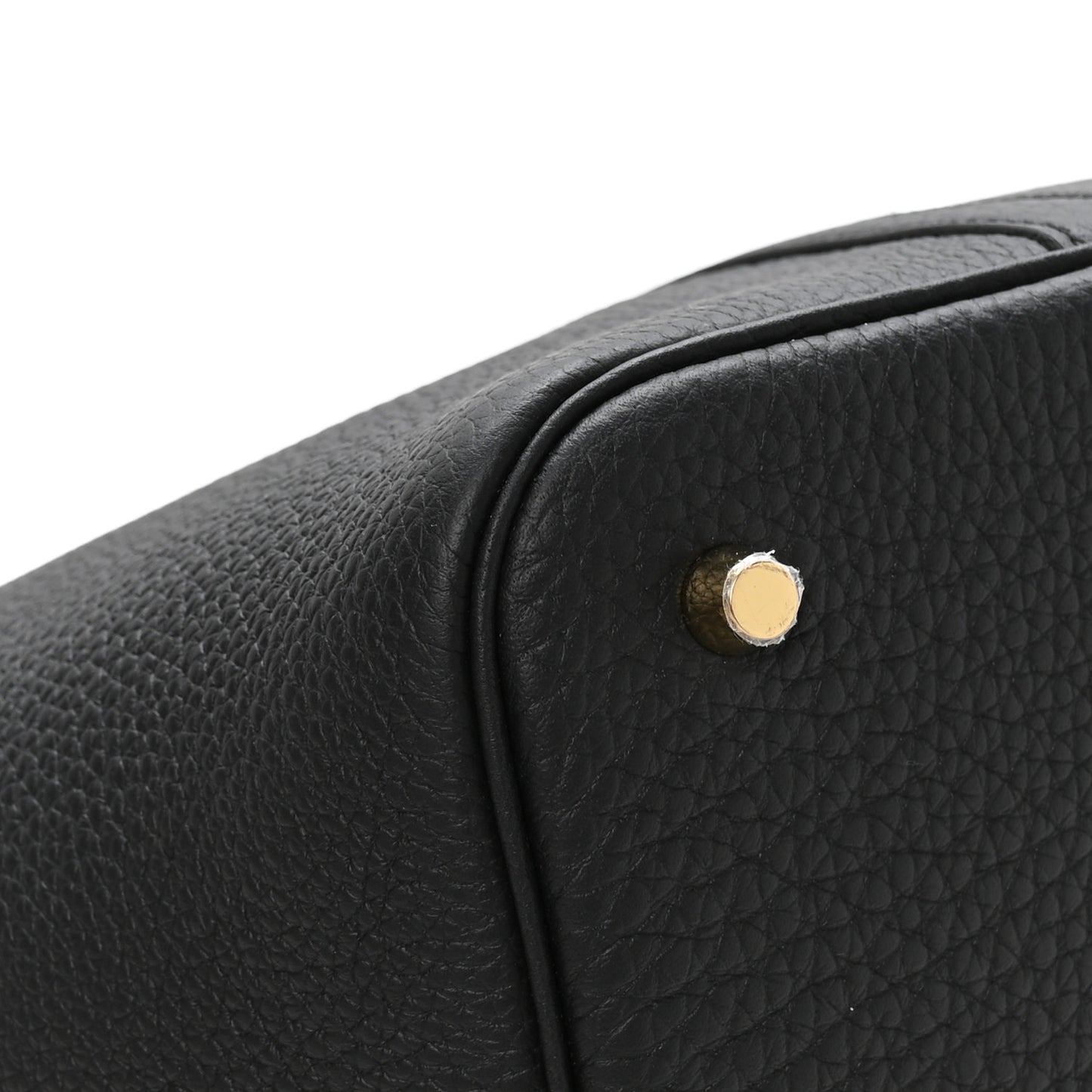 Taurillon Clemence Picotin Lock 22 MM Black