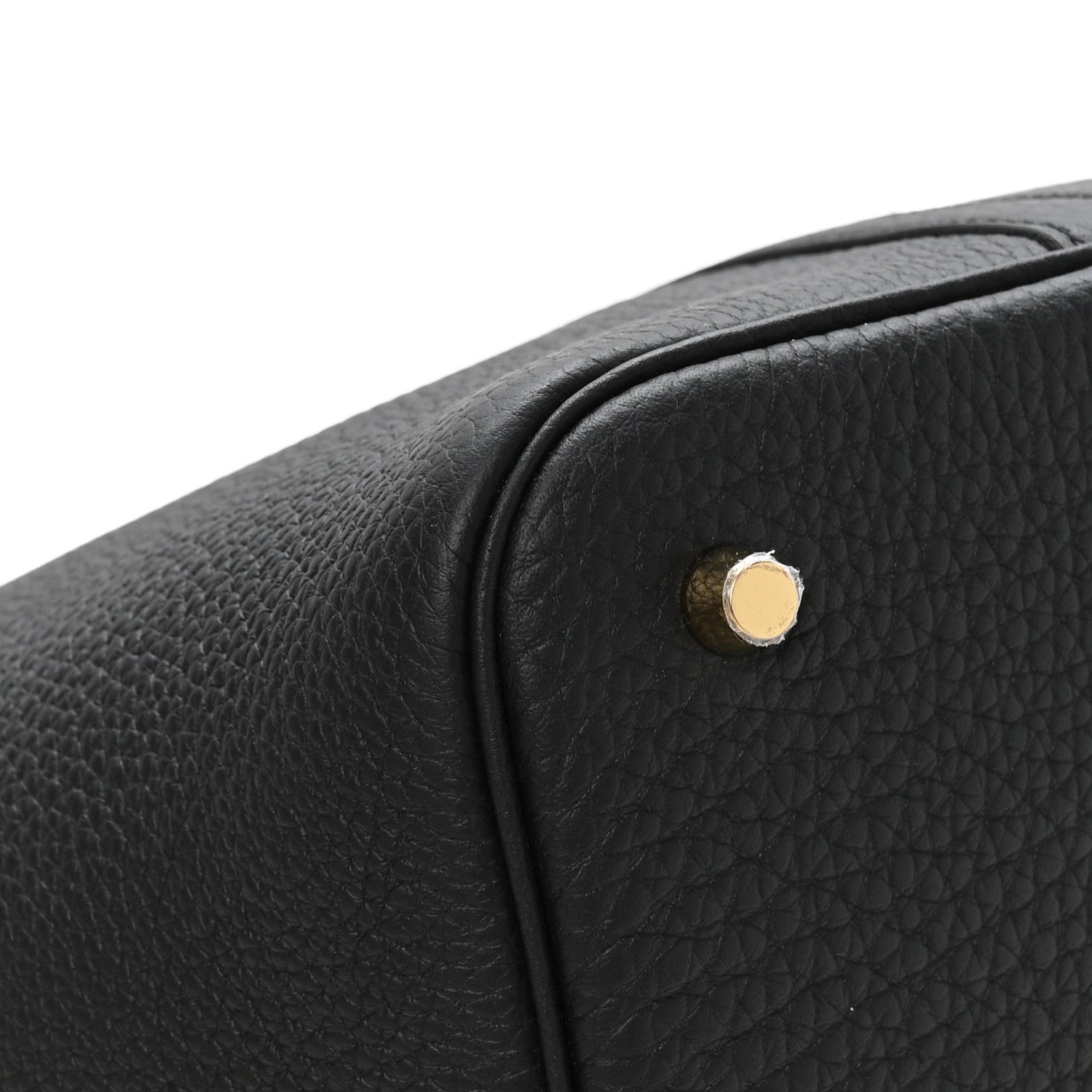 Hermes Taurillon Clemence Picotin Lock 22 MM Black 11 of 13
