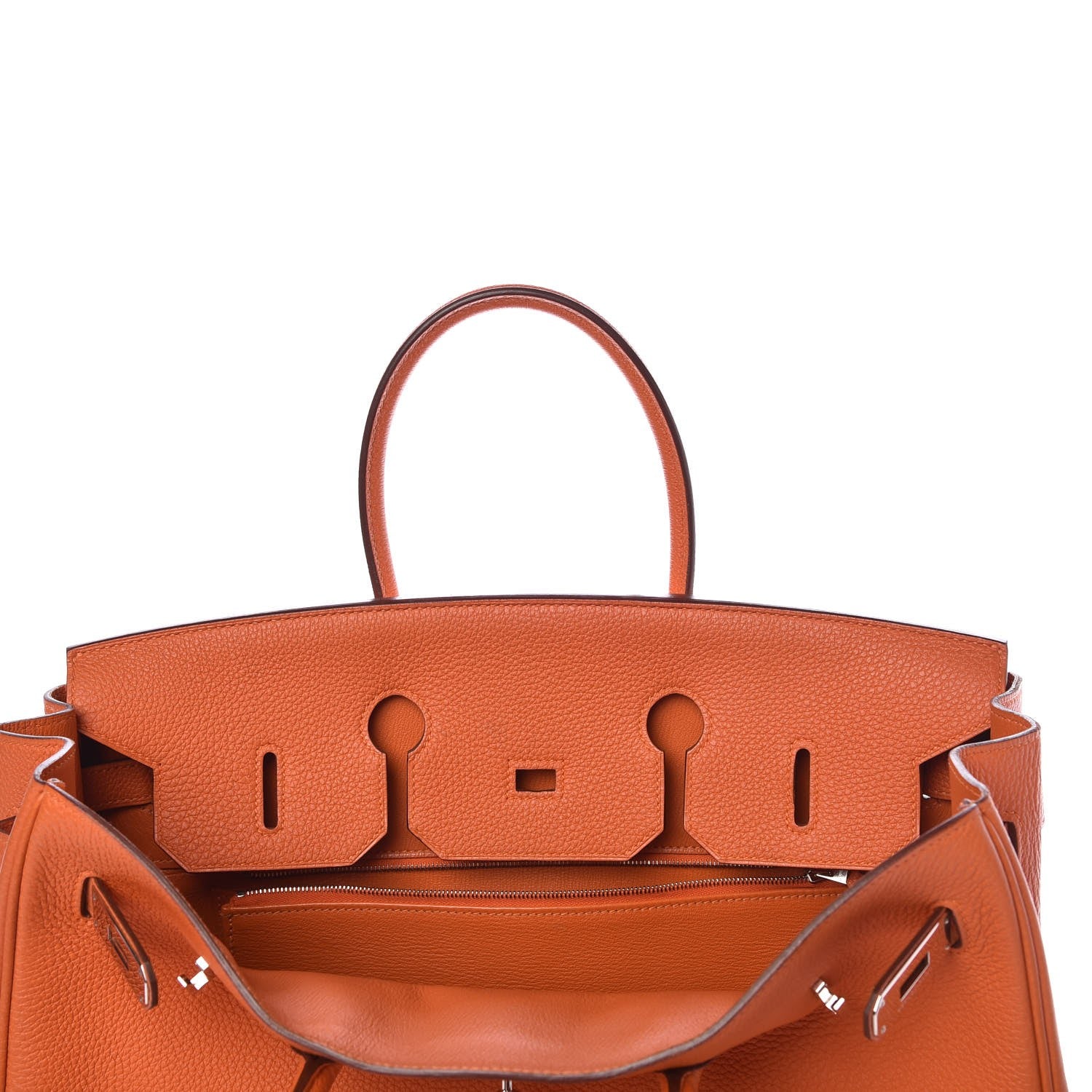 Hermes Togo Birkin 35 Orange 8 of 42