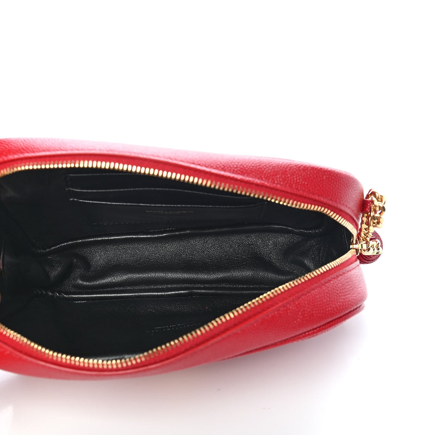Grain De Poudre Matelasse Monogram Mini Lou Camera Bag Eros Red