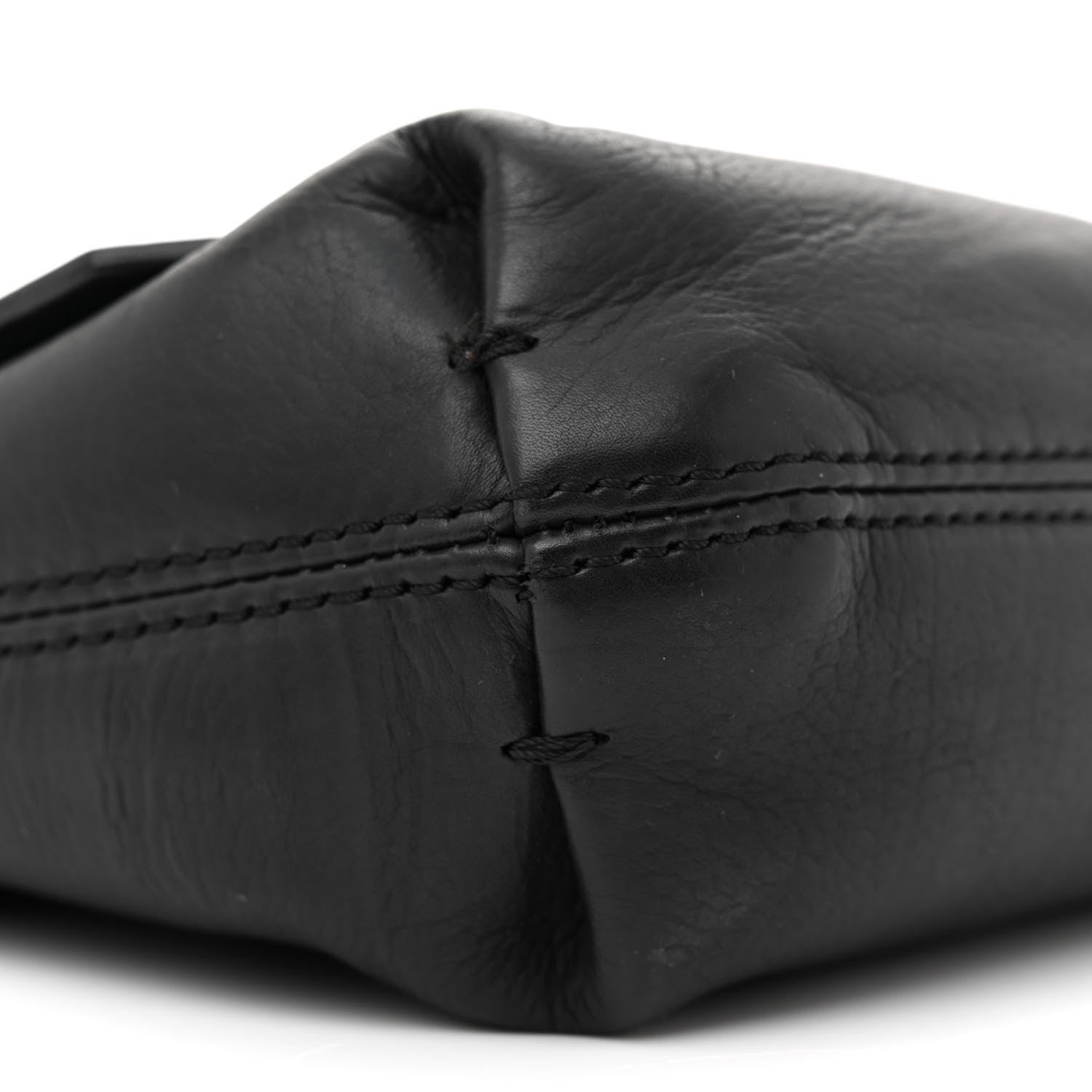 Lanvin Calfskin Large Happy Cross Body Black 9 of 11