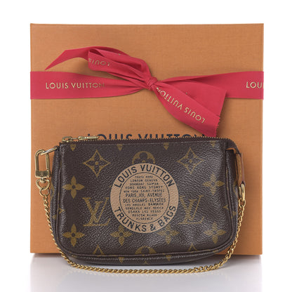 Louis Vuitton Monogram Complice Trunks and Bags Mini Pochette Accessories Beige 9 of 9