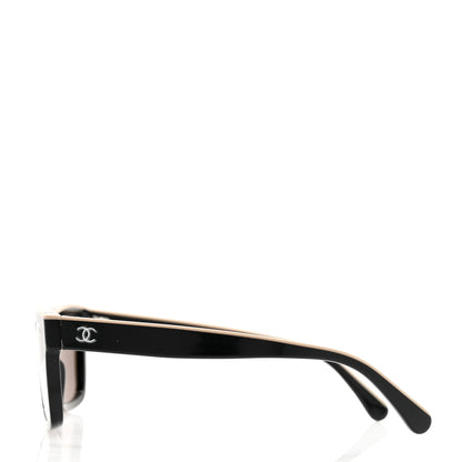Chanel Acetate Square Sunglasses 5417 Black 3 of 8