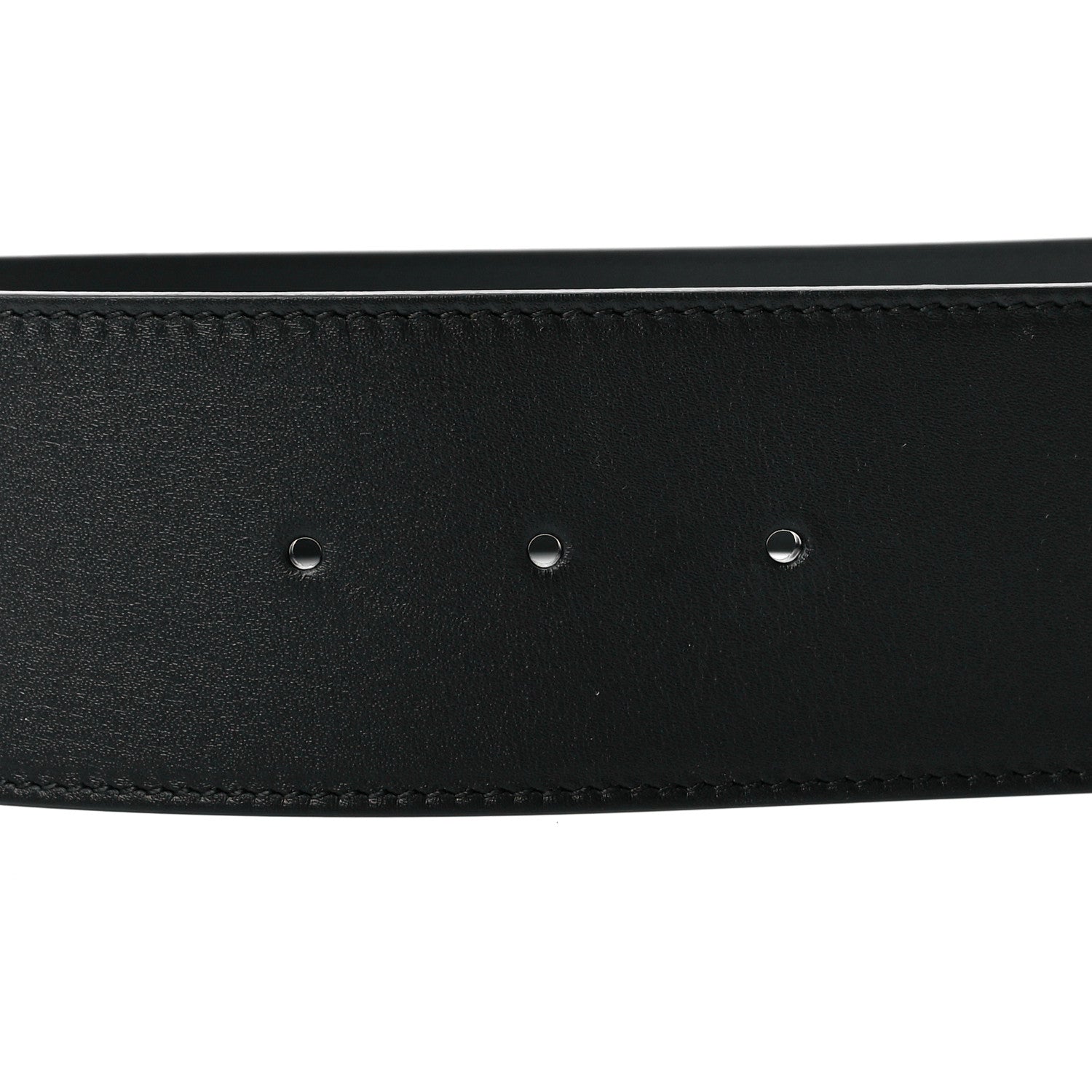 Gucci Calfskin Crystal Double G 55mm Belt 75 30 Black 3 of 5
