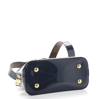 Louis Vuitton Patent Monogram Alma BB Marine 5 of 8
