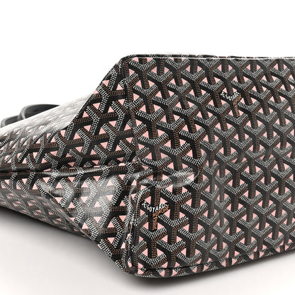 Goyard Goyardine Saint Louis Claire Voie GM Black Pink 10 of 11
