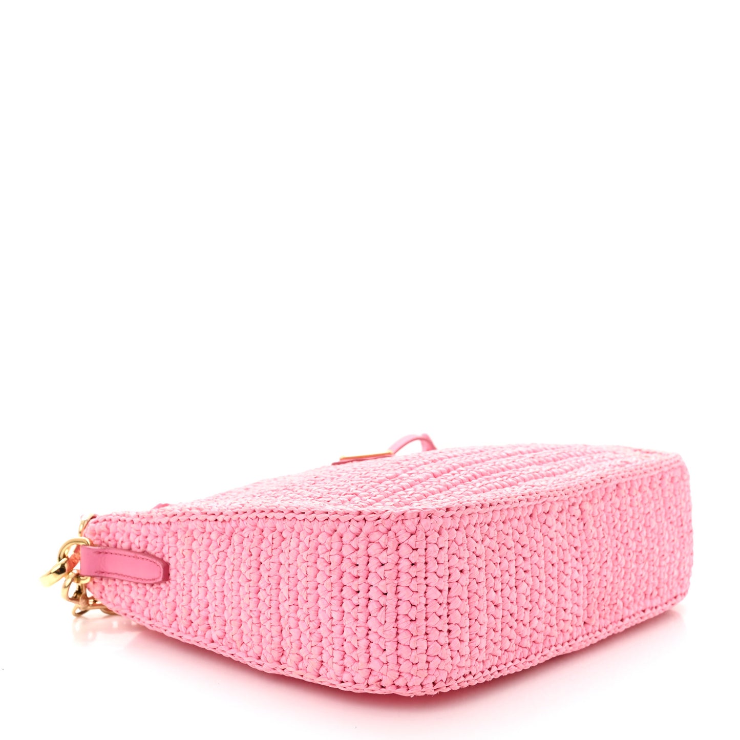 Yarn Raffia Effect Crochet Re-Edition 2005 Shoulder Bag Petalo