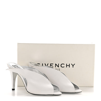 Givenchy Smooth Calfskin Lookbook 95mm Mules 37 White 11 of 11