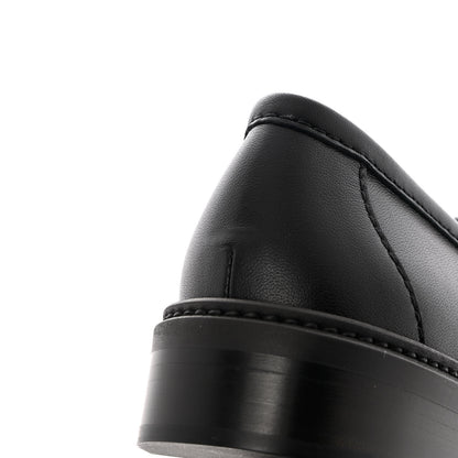 Chanel Lambskin Quilted CC Turnlock Loafers 36 Black 10 of 13